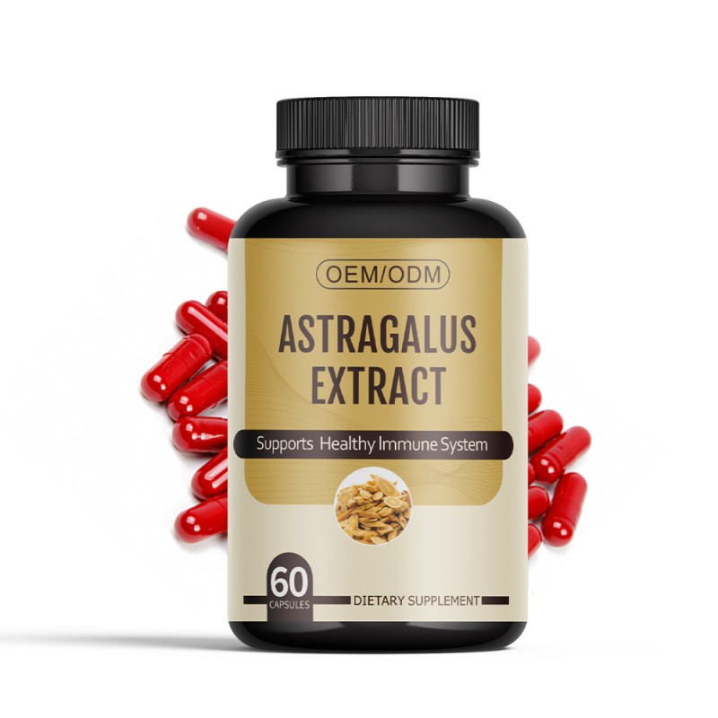Astragalus Capsules Factory - OEM Blood Health Dietary Fiber Supplement