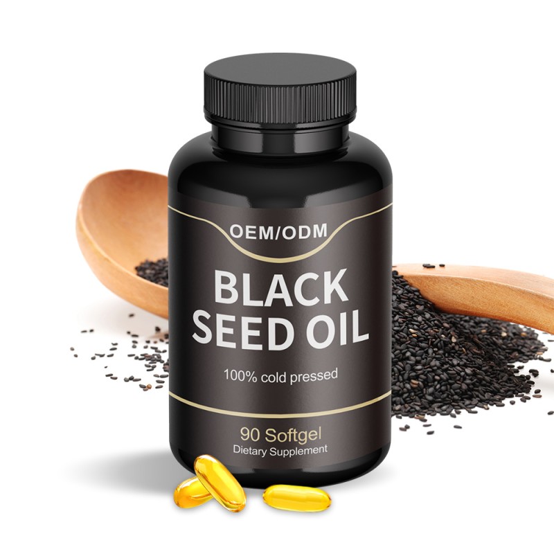 Black Seed Oil Softgels Manufacturer - OEM Cold-Pressed Natural Food Supplement
