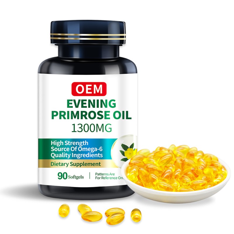 Evening Primrose Softgels Factory - OEM 100% Natural Herbal Soft Capsule