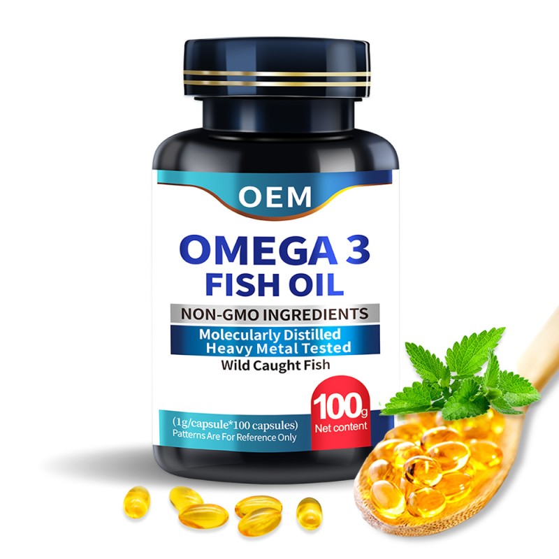 Omega 3 Softgels Supplier - OEM Cardiovascular Health Dietary Supplement