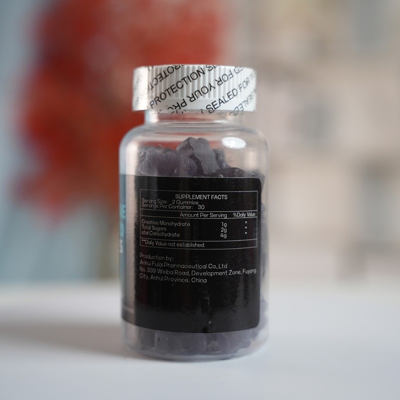 Creatine Gummies Factory - OEM Muscles Energy Cognitive Function Support