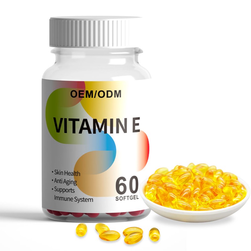 Vitamin E Softgels Manufacturer - OEM Immunity Skin Whitening Care Softgel