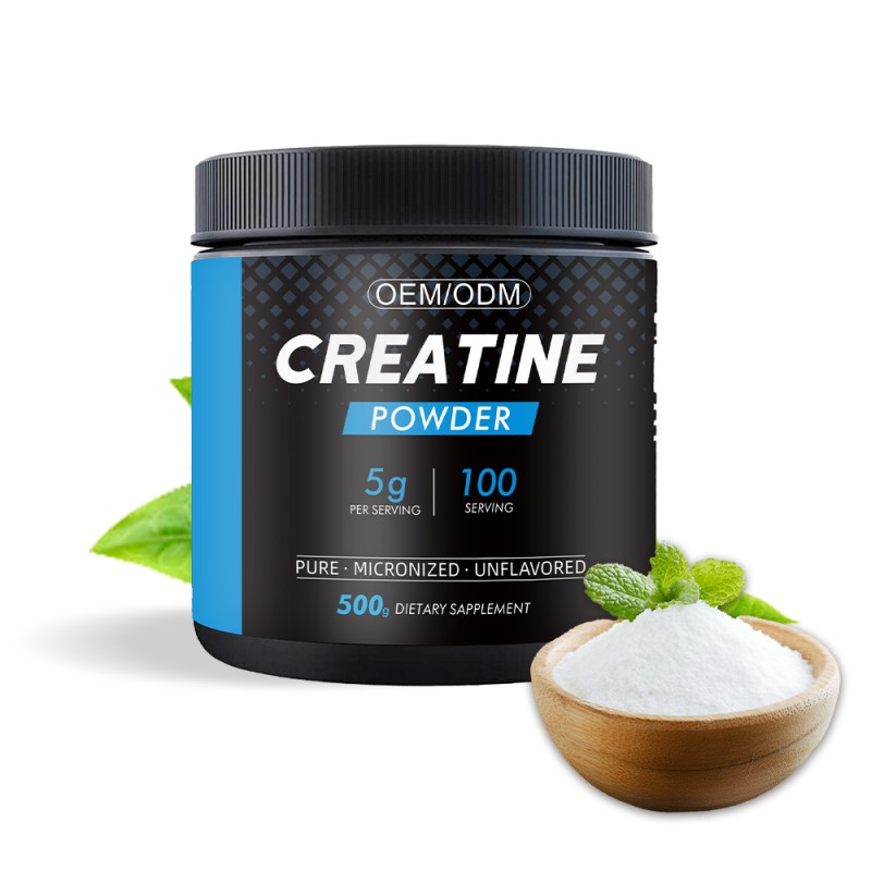 Creatine Monohydrate Powder Factory - OEM 100% Pure Raw Bulk Supply