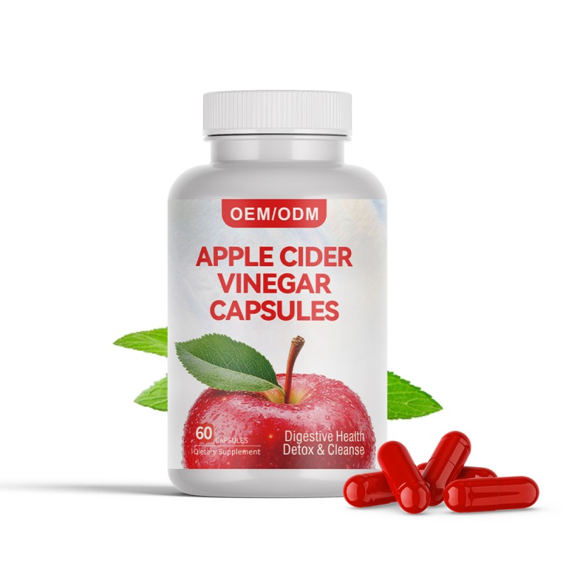 Apple Cider Vinegar Capsules Factory - OEM Natural Digestive Immune Support