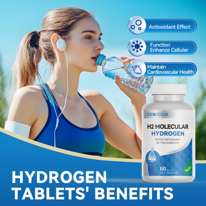 Molecular Hydrogen Tablets Manufacturer - OEM Potent Antioxidant Better Hydration