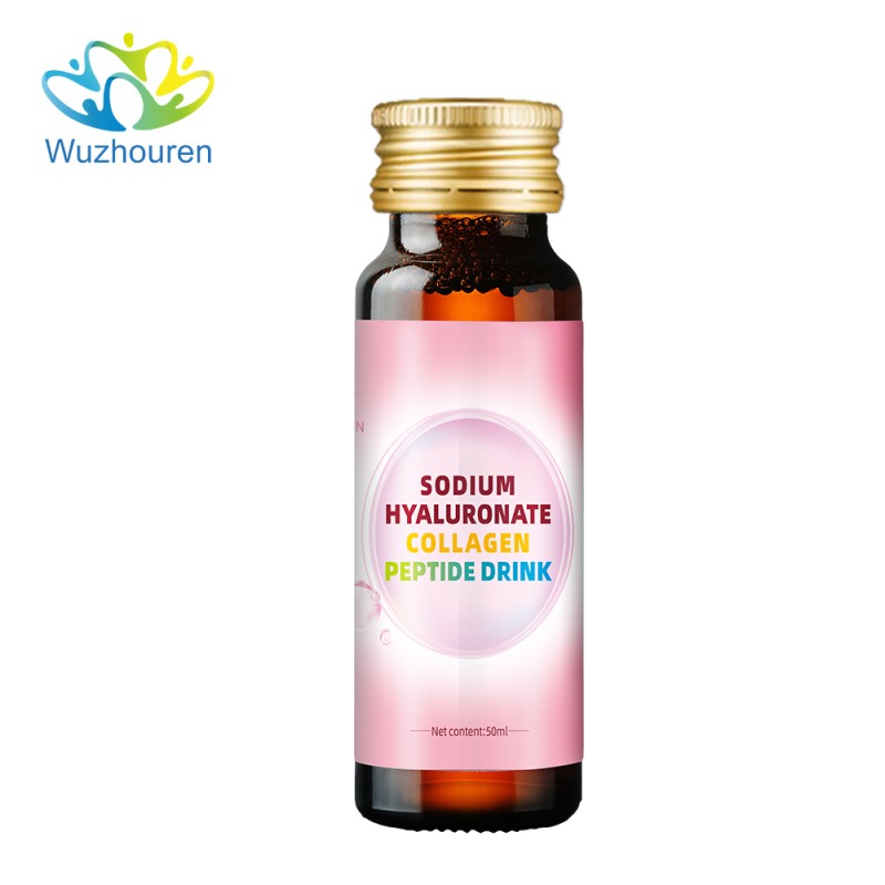 Collagen Peptide Drink Factory - OEM Sodium Hyaluronate Skin Texture Improve