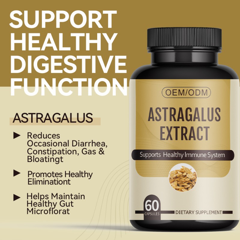 Astragalus Capsules Supplier - OEM American Ginseng Blood Health Support
