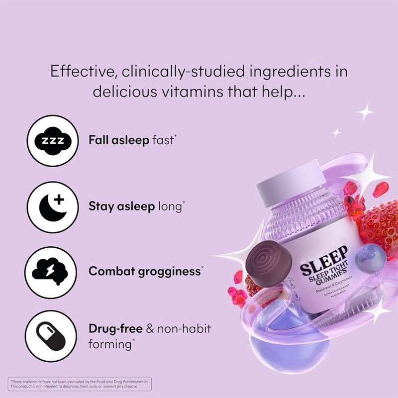 Sleep Gummies Manufacturer - OEM Melatonin Elderberry Magnesium