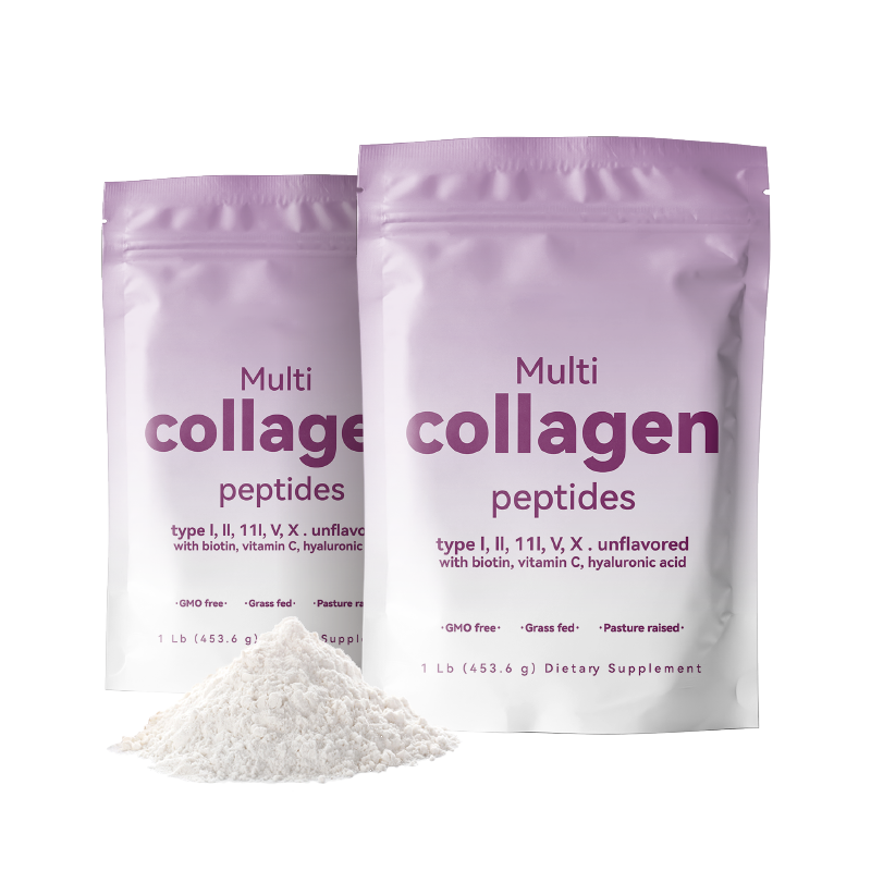 Multi Collagen Powder Manufacturer - OEM 3 in 1 Hair Skin Nail Custom