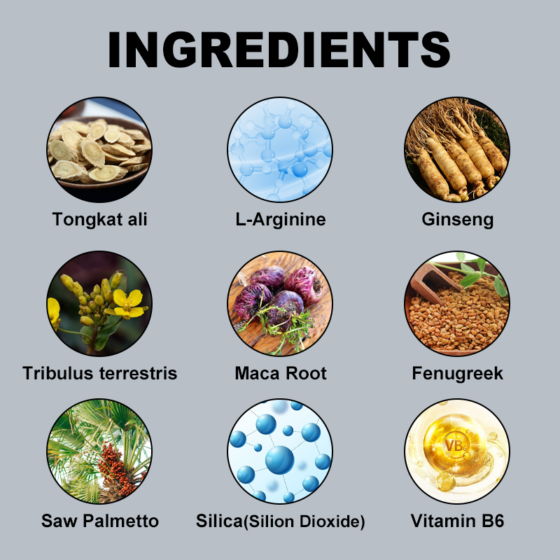 Maca Root Capsules Manufacturer - OEM Organic Herbal Energy Men