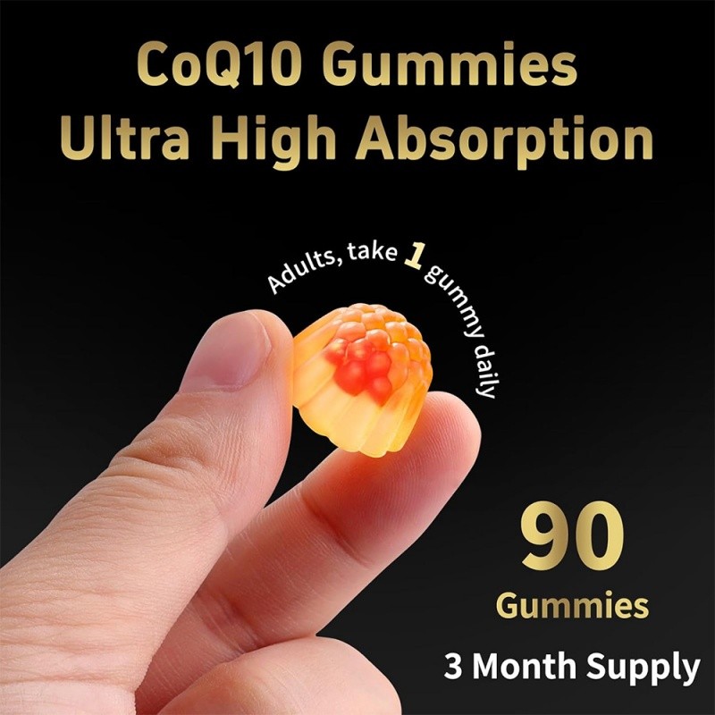 CoQ10 Gummies Supplier - OEM Sugar Free High Absorption