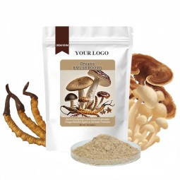 Mushroom Supplement Powder Supplier - OEM Reishi Lions Mane Cordyceps
