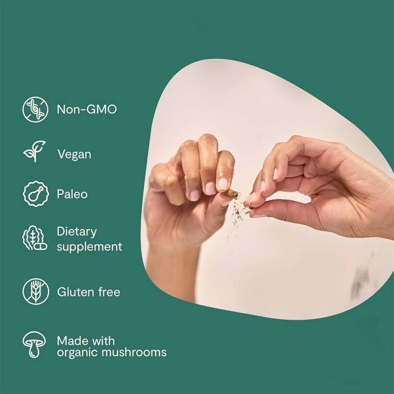 Mushroom Capsules Factory - OEM Lion's Mane Reishi Cordyceps Blend