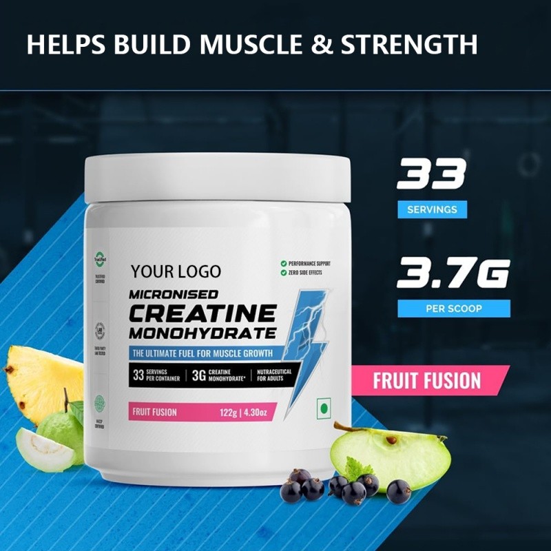 Creatine Monohydrate Powder Manufacturer - OEM 99.9% Pure Micronized