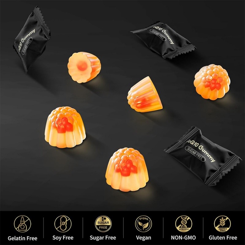 CoQ10 Gummies Supplier - OEM Sugar Free High Absorption