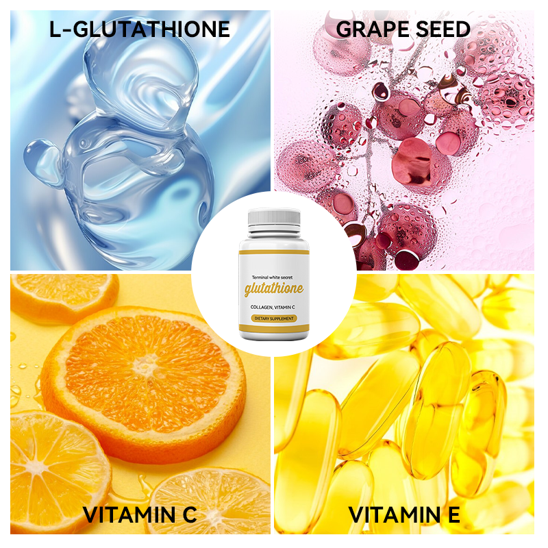 Glutathione Collagen Capsules Supplier - OEM Soft Capsules Skin Whitening