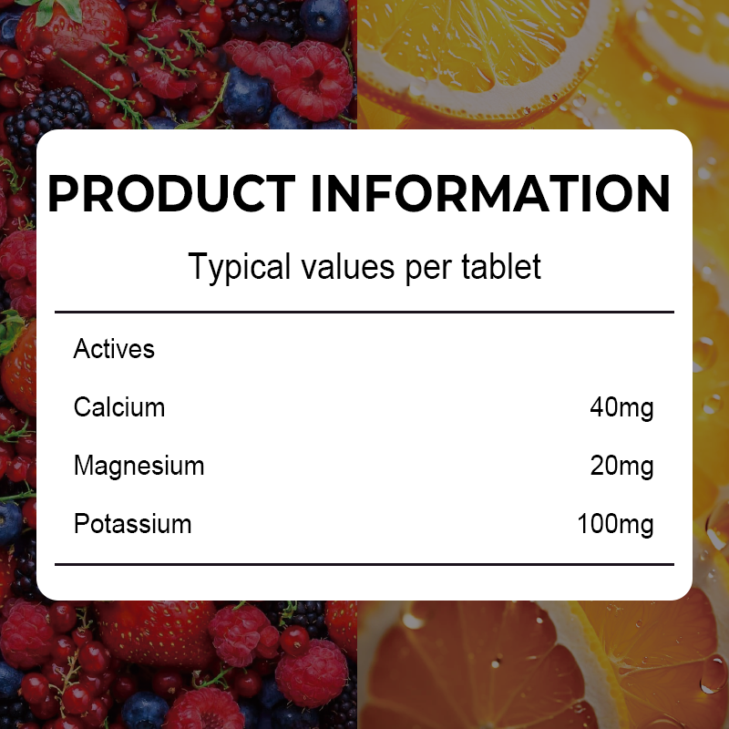 Electrolyte Tablets Manufacturer - OEM Sports Energy Effervescent Drink
