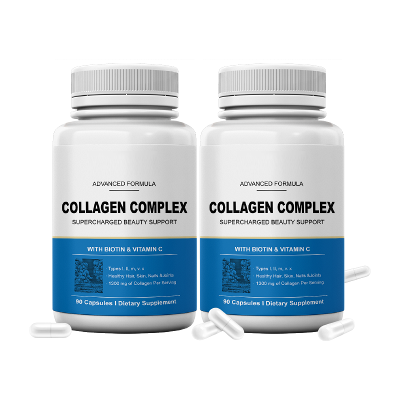 Collagen Whitening Capsules Factory - OEM Multi Collagen Biotin Vitamin C