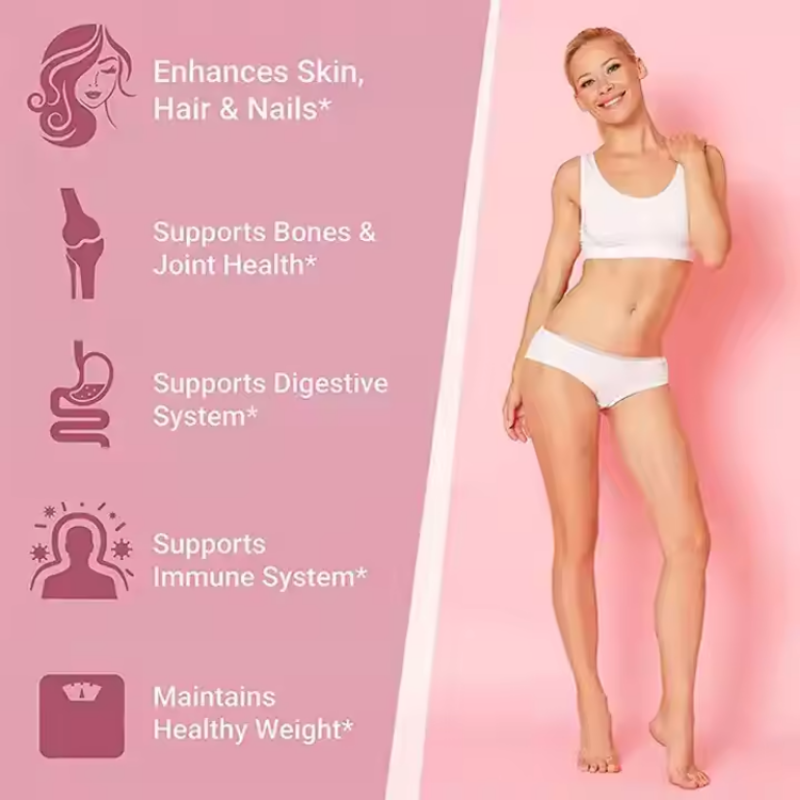 Vitamin C Gummies Supplier - OEM Skin Health Collagen Plant Extract