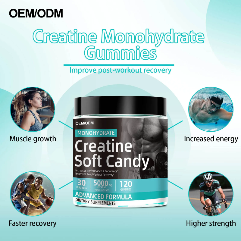 Creatine Gummies Factory - OEM Energy Management Immune Support