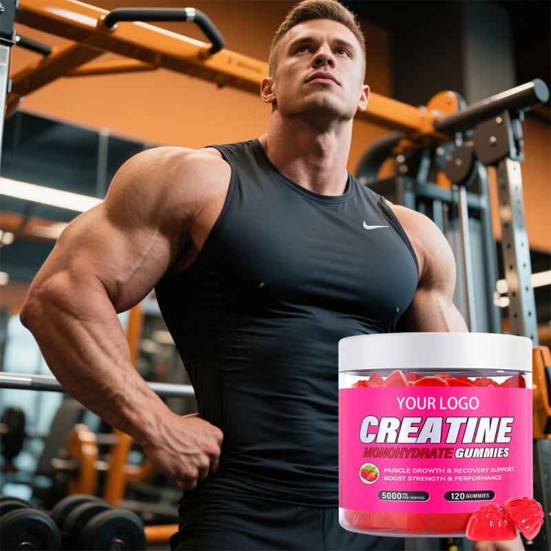 Creatine Gummies Factory - OEM Pre Workout Muscle Strength
