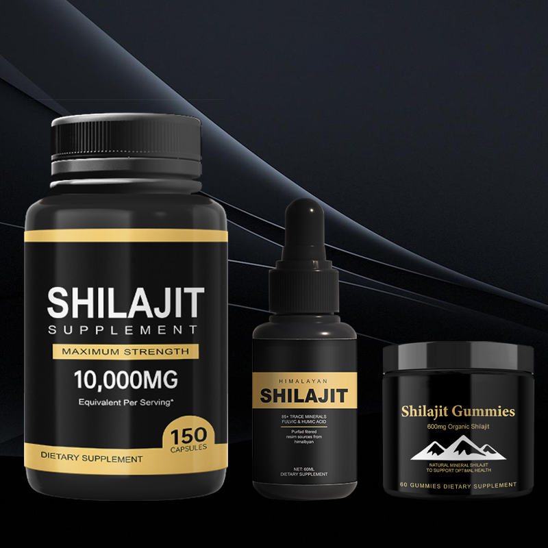 Shilajit Liquid Drops Supplier - OEM Himalayan Energy Revitalization