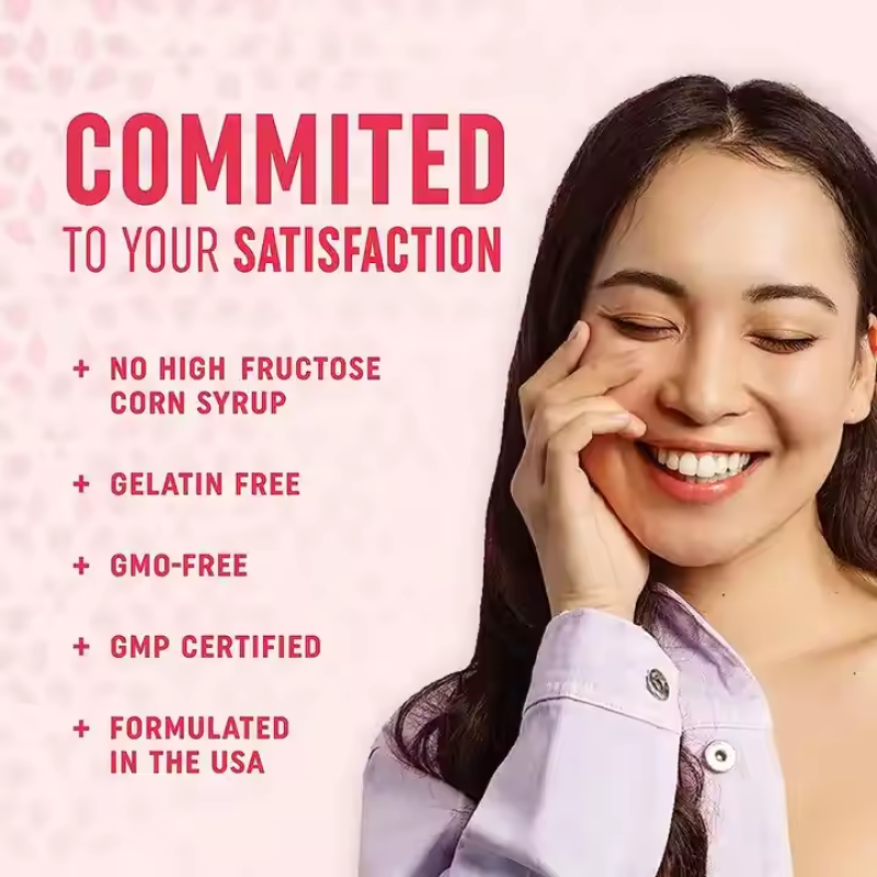 Vitamin C Gummies Supplier - OEM Skin Health Collagen Plant Extract