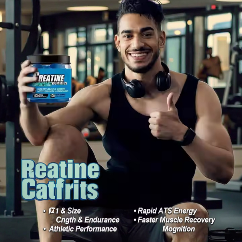 Creatine Gummies Supplier - OEM Muscle Growth Pre Workout