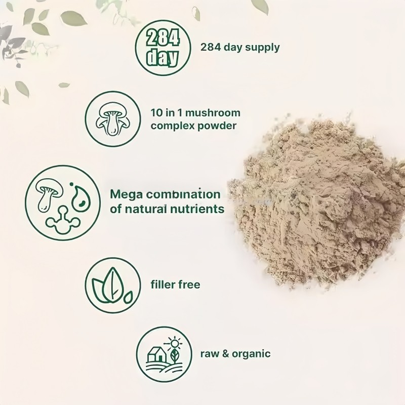 Mushroom Supplement Powder Supplier - OEM Reishi Lions Mane Cordyceps