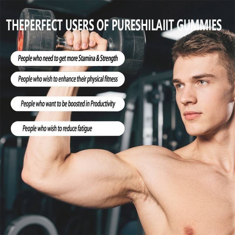 Shilajit Gummies Factory - OEM Vegan Honey Men Energy Vitality