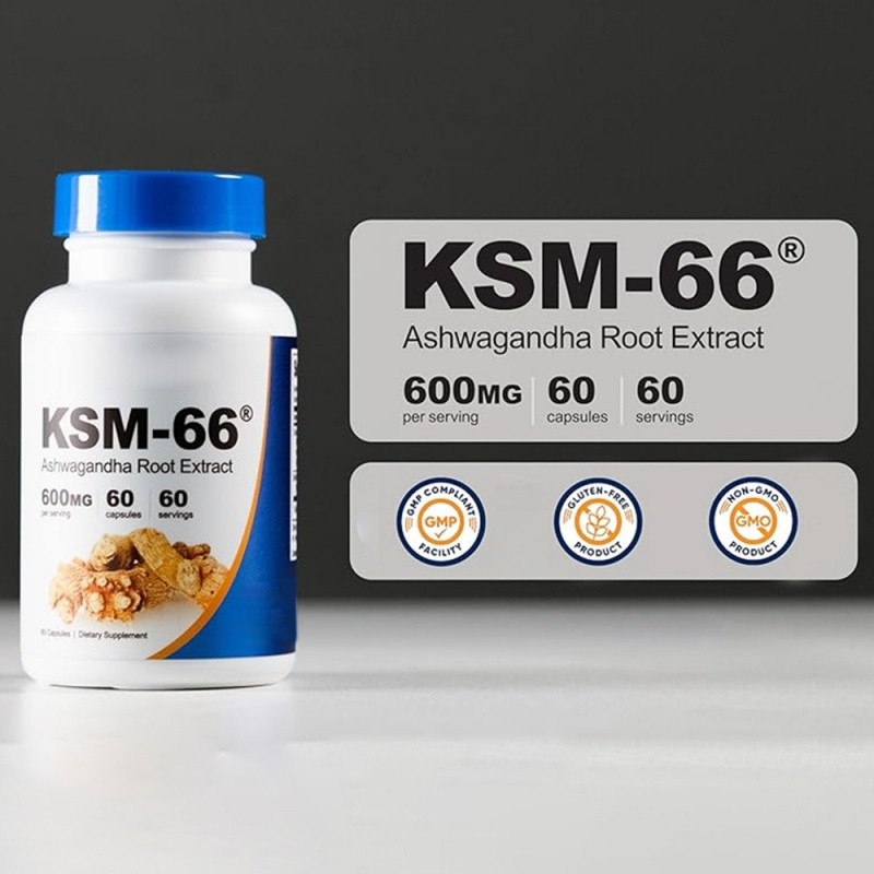 Ashwagandha Capsules Factory - OEM 600mg Non-GMO Energy Boost