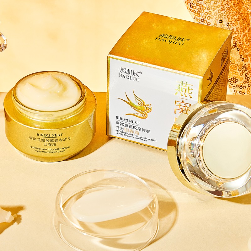 Rejuvenation Cream Manufacturer - OEM Bird's Nest Recombinant Collagen