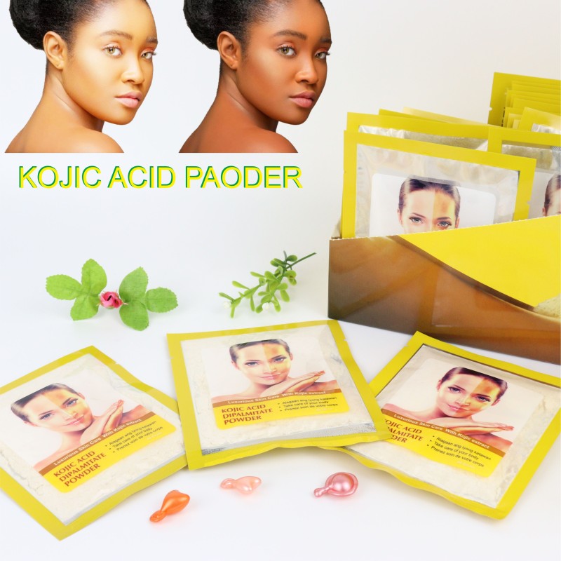 Kojic Acid Powder Supplier - Luxury Raw Material Black Spot