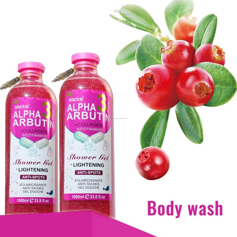 Shower Gel Manufacturer - Perfumed Whitening Gluta Berry 1L