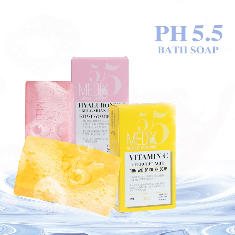 Bath Soap Manufacturer - PH 5.5 Retinol Vitamin C Rose