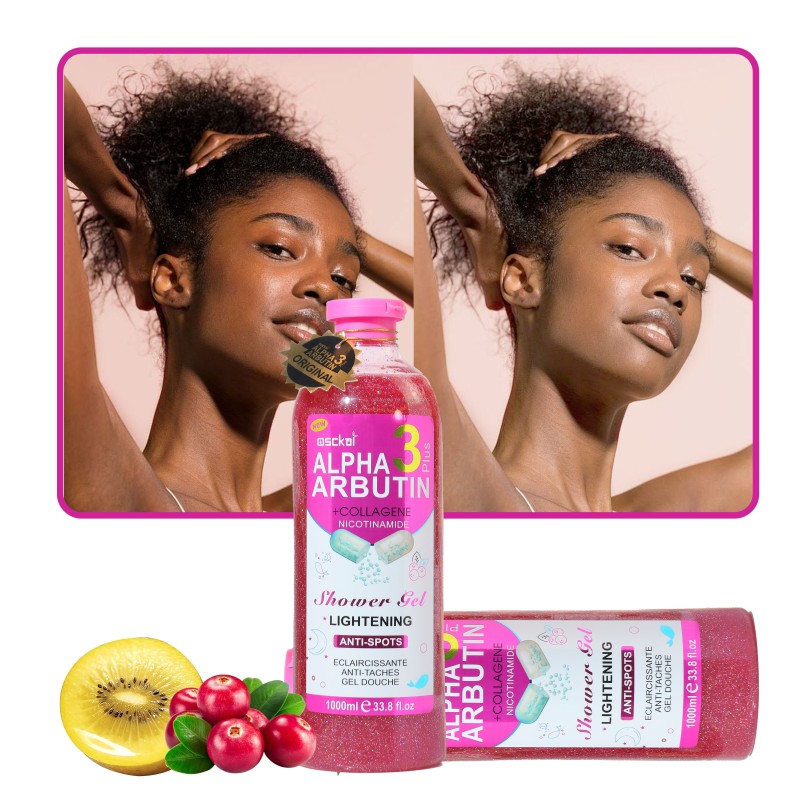 Shower Gel Manufacturer - Perfumed Whitening Gluta Berry 1L