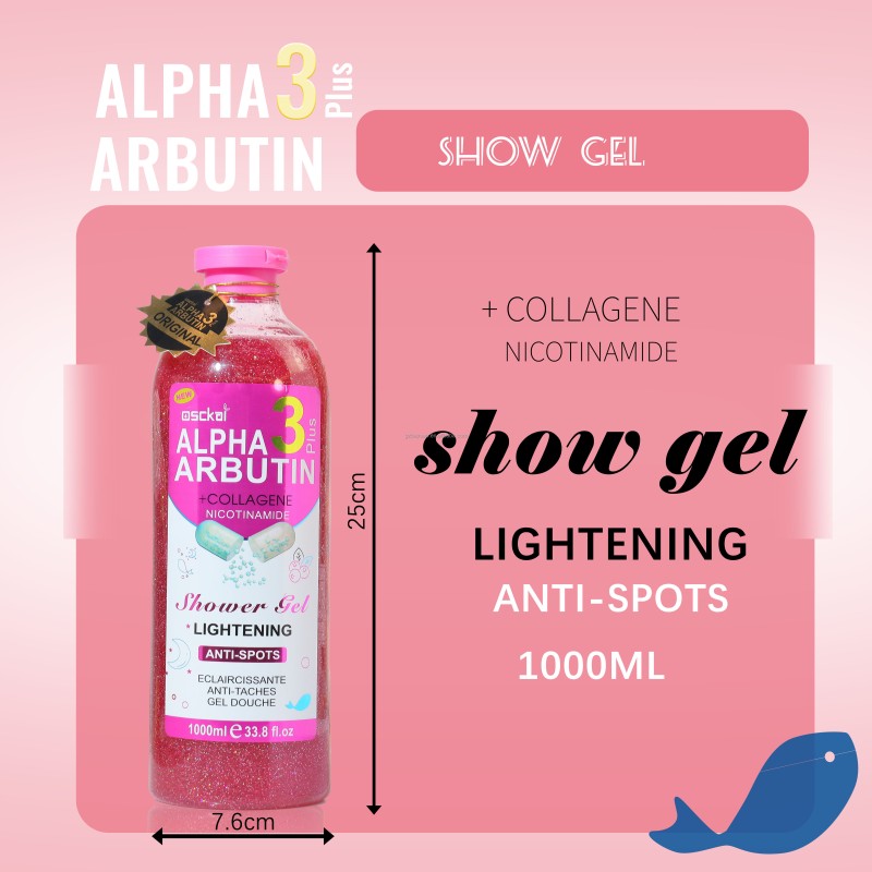 Shower Gel Factory - Alpha Arbutin Whitening 1000ml OEM