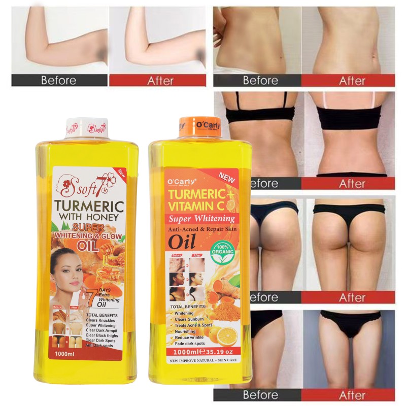 Whitening Essence Manufacturer - Turmeric Massage 1000ml Oil