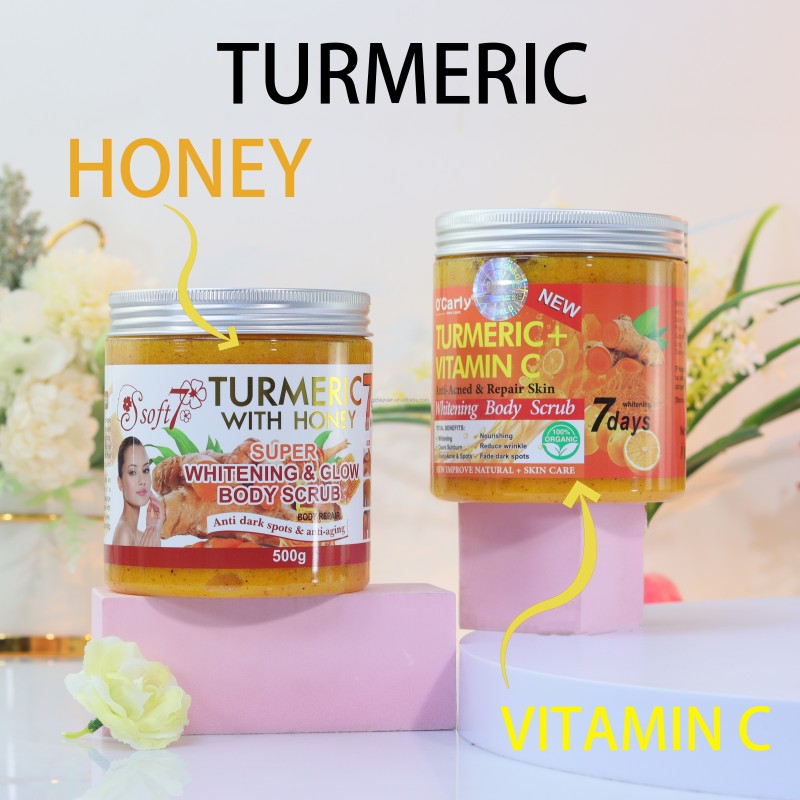 Scalp Scrub Factory - Organic Whitening Body Scrubs Jars