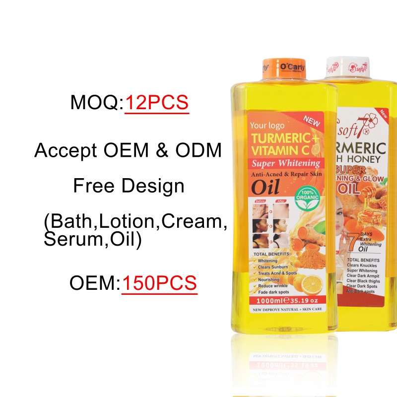 Body Oil Factory - Whitening Shimmer Vitamin C Black Skin