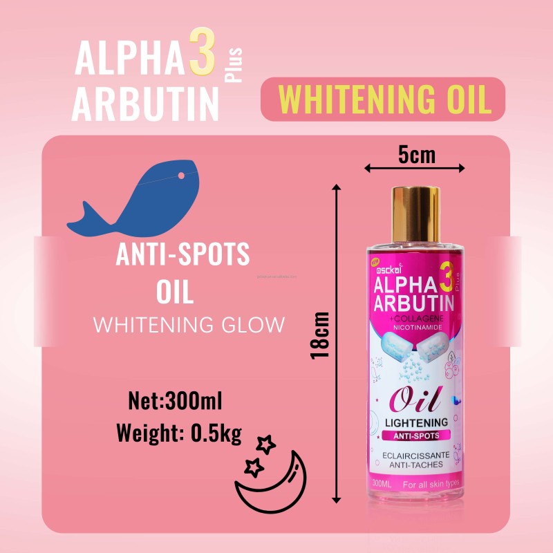 Whitening Oil Factory - Alpha Arbutin Vitamin E Collagen