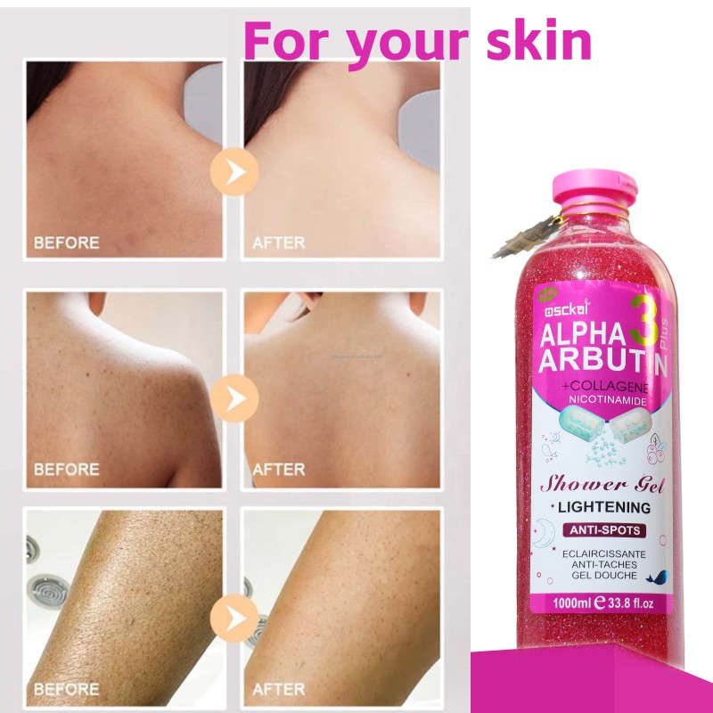 Shower Gel Supplier - Alpha Arbutin Collagen Exfoliating