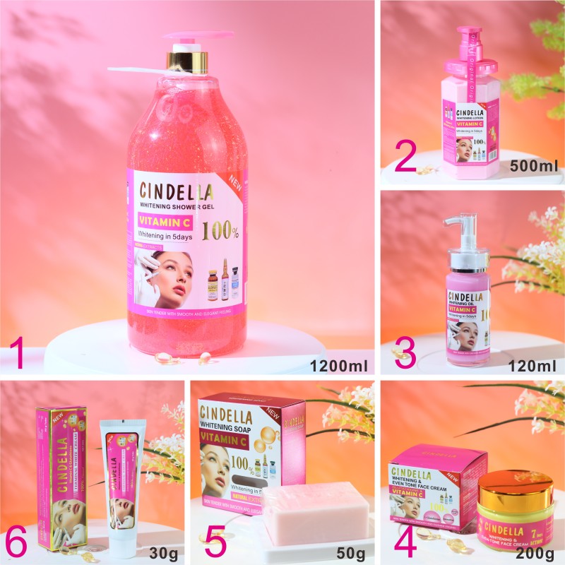 Skin Care Set Supplier - Organic Whitening Cream Vitamin C