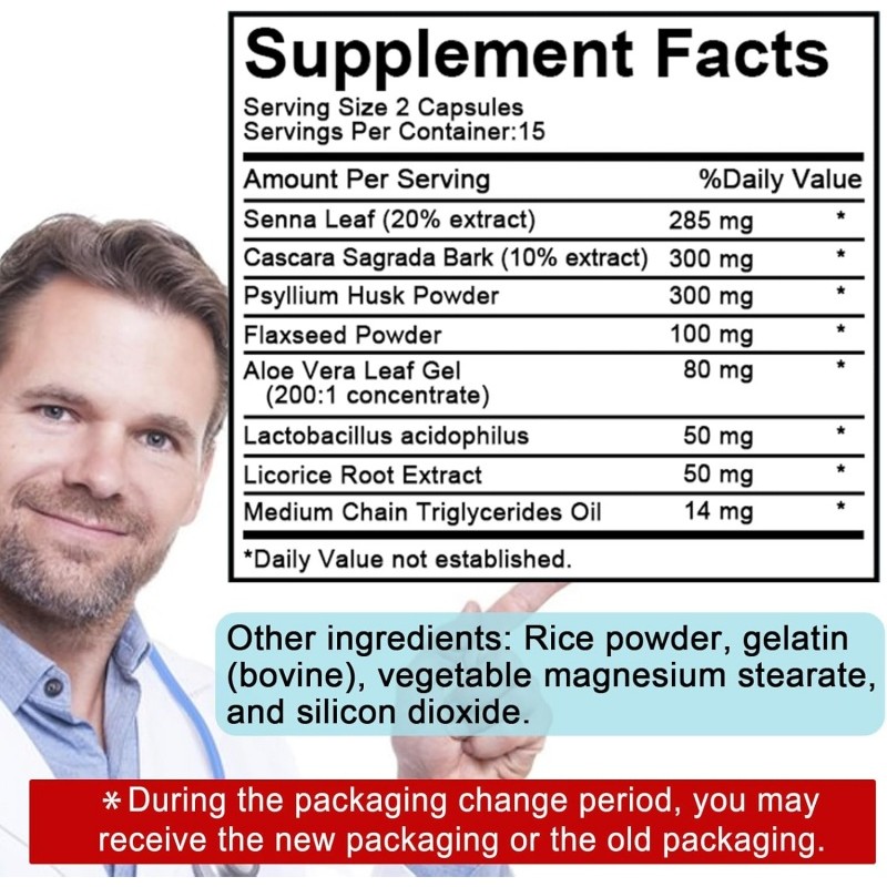 Gut Support Capsules Factory - OEM 15 Day Cleanse Detox Supplement