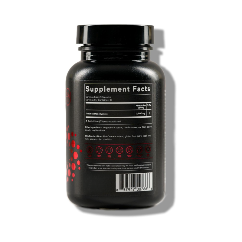 Creatine Capsules Manufacturer - OEM 2500mg Monohydrate 5g Pure