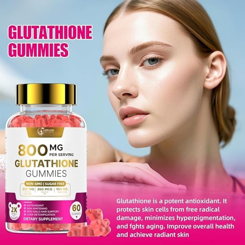 L-Glutathione Gummies Manufacturer - OEM Collagen Hair Skin Nails