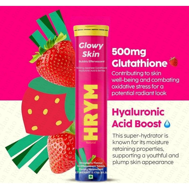 Glutathione Effervescent Tablets Supplier - OEM Vitamin C E Hyaluronic