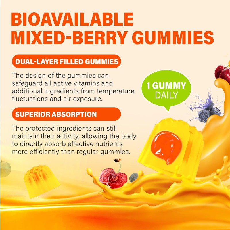 Vitamin C Gummies Manufacturer - OEM Liposome Immune Support