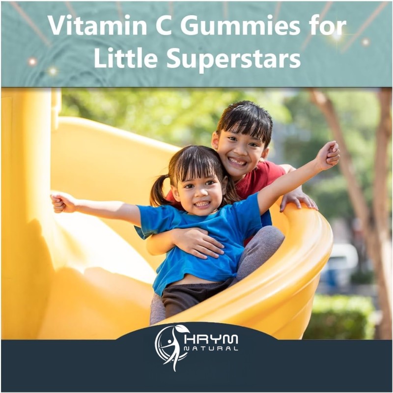 Children Vitamin C Gummies Factory - OEM Fiber Immune Skin Support