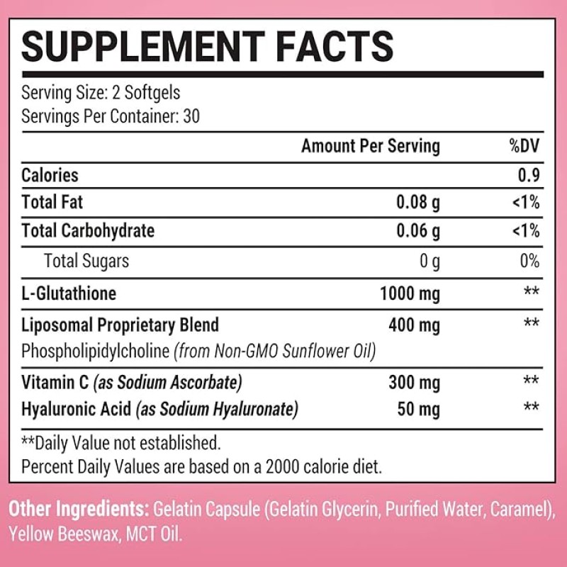 L-Glutathione Supplement Manufacturer - OEM Liposome Antioxidant Detox